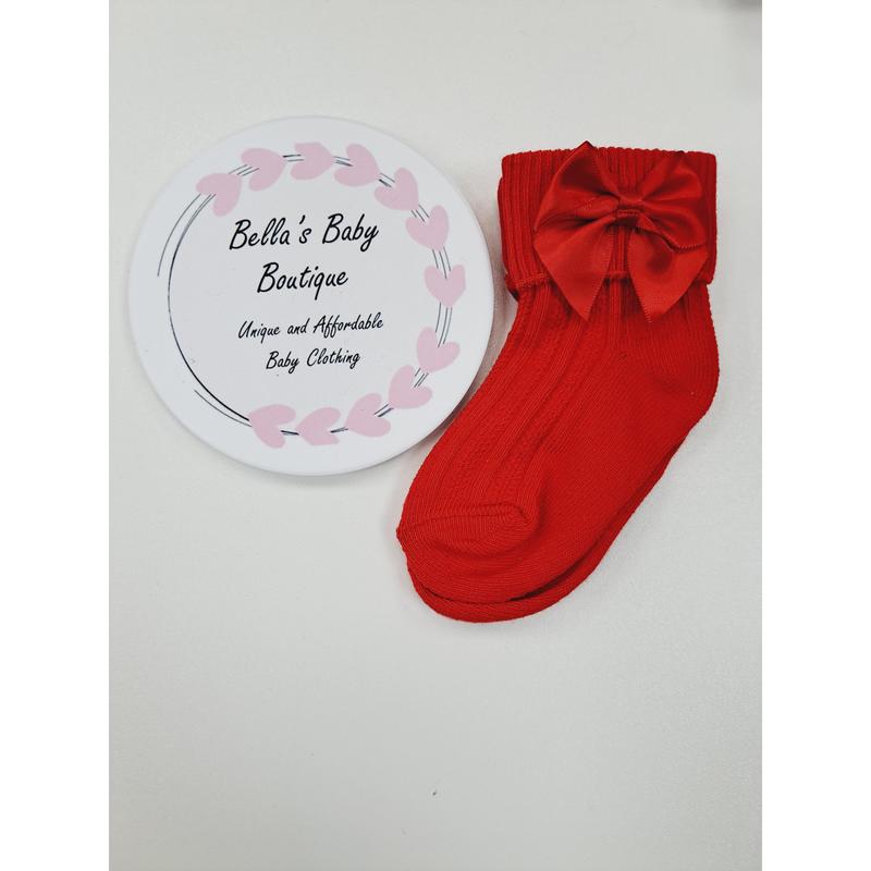 Bow Detail Ankle Socks 8
