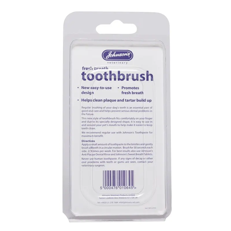 Johnsons Toothbrush - special shape for easy use 1