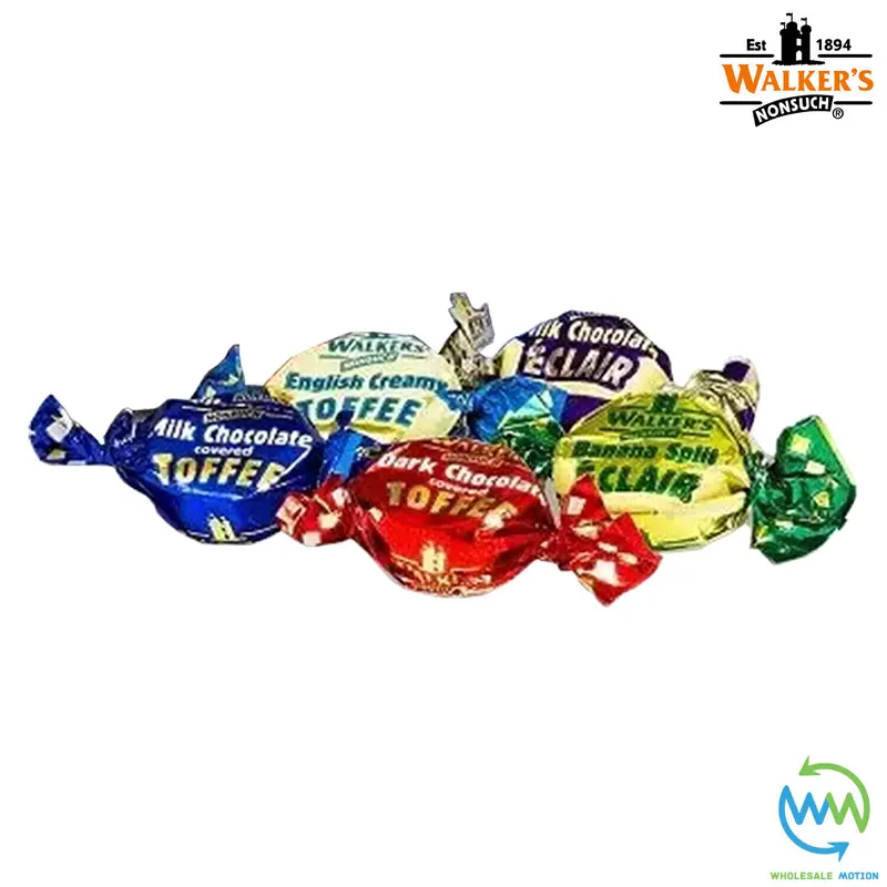 Walkers Nonsuch ASSORTED TOFFEES & ECLAIRS Retro PICK N MIX SWEETS Party CANDY Traditional Chocolate Snack 1
