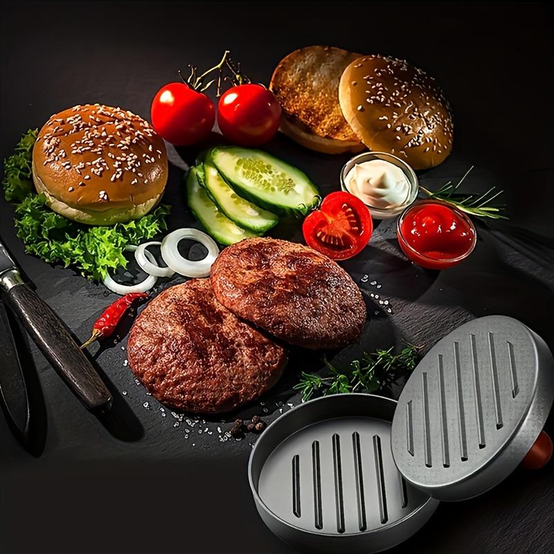 Product Introduction of 1pc Burger Press Non-Stick Hamburger Press Patty Maker Mold |   Meat Beef Cheese Veggie Burger Maker For Grill Griddle BBQ Barbecue 2