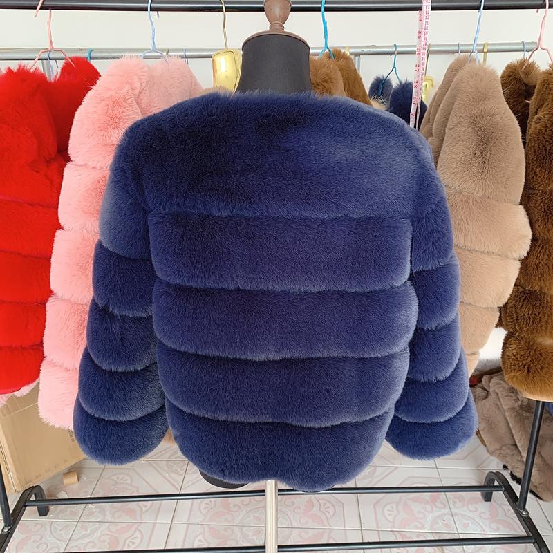 Product Introduction of [2024]Women faux Faux Fur Coat Autumn Winter High Quality Faux Fox Fur Coat fluffy coat fury elegant faux furr 7xl plus size women clothing1 23
