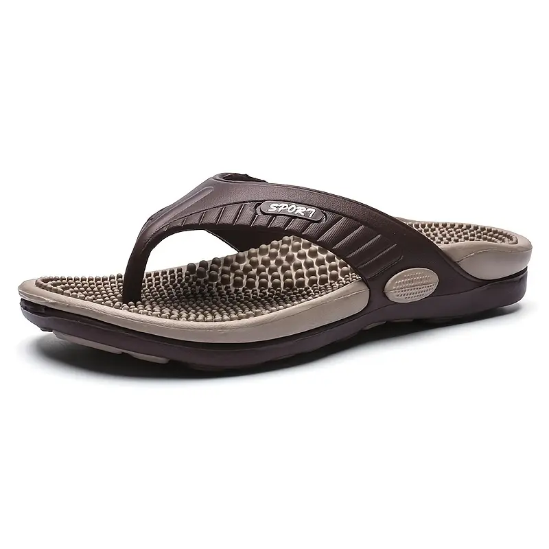 Acupressure Massage Slippers, Flip-Flops, Arch Support, Suitable for Adults, Unisex, Lightweight And Comfortable Summer Sandals with Shock Absorption And Anti-Slip Features, Ideal for Indoor And Outdoor Use at The Beach During Spring And Summer. 0