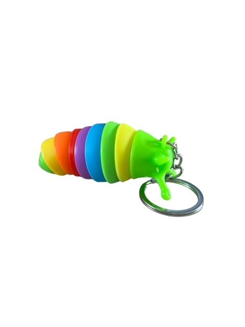 Colourful 3D Slug Snail Toy - Articulate Flexible 3D Slug Fidget Toy 1
