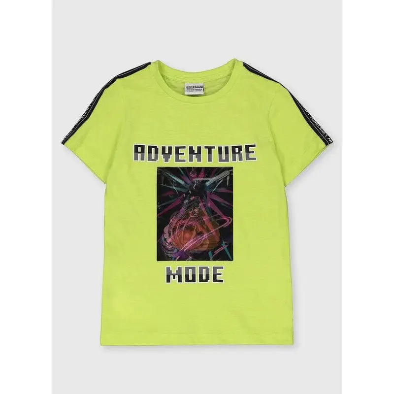 Boys Girls Minecraft T Shirt Top Creeper Gamer Tshirt Age 3 - 14 Years 4