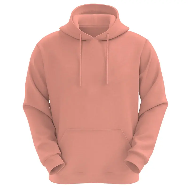 S-7XL Mens Hoodies Plain Pullover Hooded Jumpers Warm long Sleeve Top 8