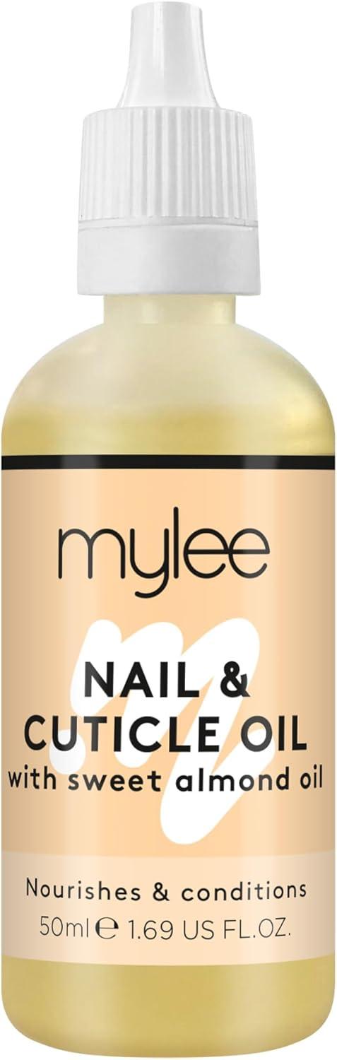 Product Introduction of Mylee Sweet Almond Nail & Cuticle Oil 50ml, – Deeply Hydrating & Nourishing Cuticle Conditioner Oil, Non-Greasy Formula and Leaves No Sticky Residue, Lightly Scented With Almond Oil 3