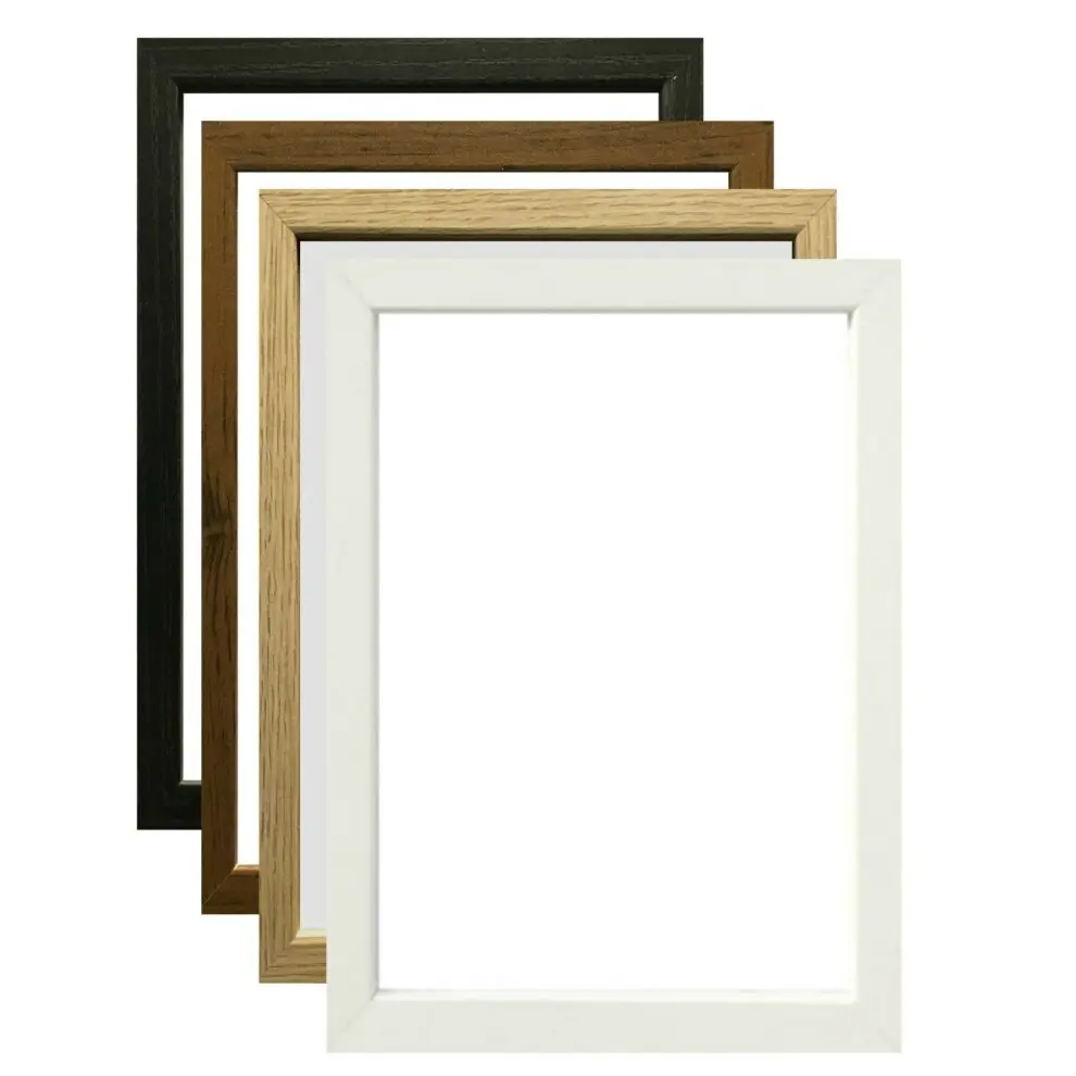 premium quality, Modern  Wooden Frame: 4X6, 5X7, 6X8, 6X9, 7X9, 12X9, 12X10, 13X9, 18X12, 19X13, A1, A2, A3, A4, A5, A6, 36X24, 70X50, 98X33, Perfect for Contemporary Home & Office Décor - Ideal for Photos & Artwork Display Decor Decoration Wall