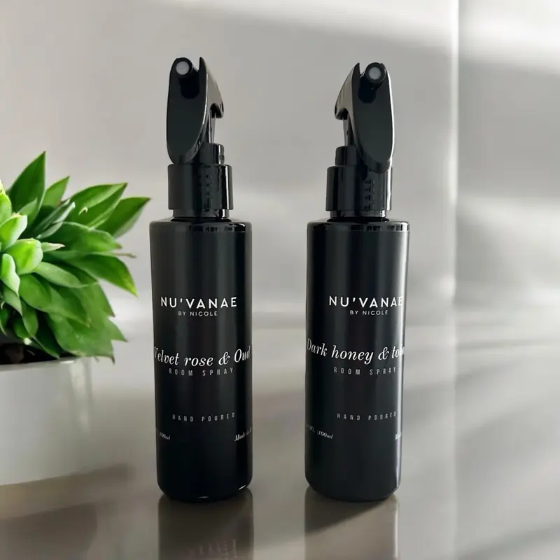 Long lasting room spray Velvet rose and oud & Dark honey and tobac, Fragrance, Freshener, Perfume, Fresh, Pack of two Scent Scented Woody Aroma 1