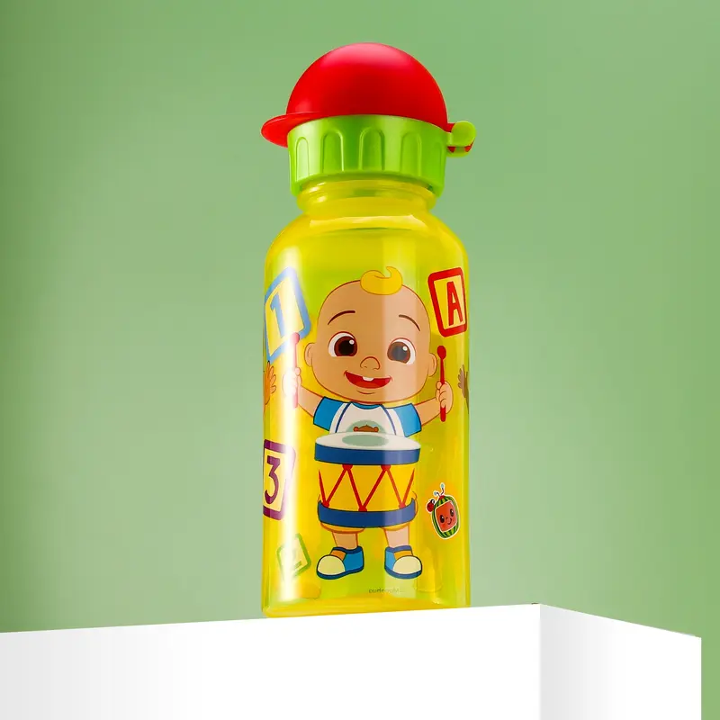Cocomelon 370ml Water Bottle for Kids School Drinks Bottle Made of Durable Material Reusable BPA Free 5