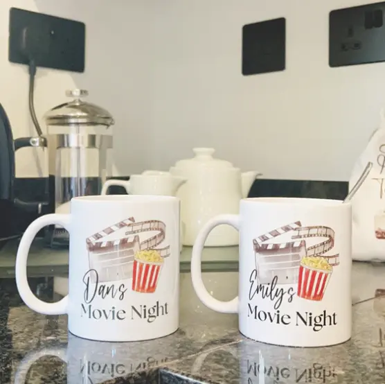 Movie Night Personalised Mug