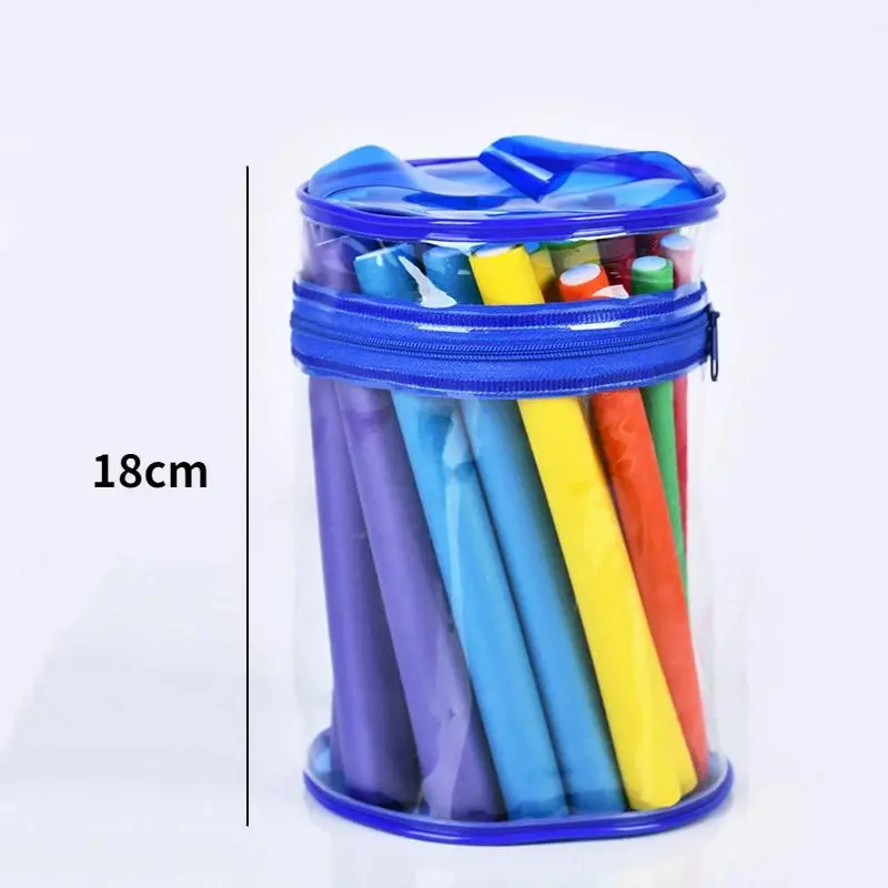 42 Pcs/Lot Heatless Curling Rod Soft Sponge Hair Curler Roller Foam Bendy Twist Curls Tool DIY HairStyling Hairdressing Tools 8