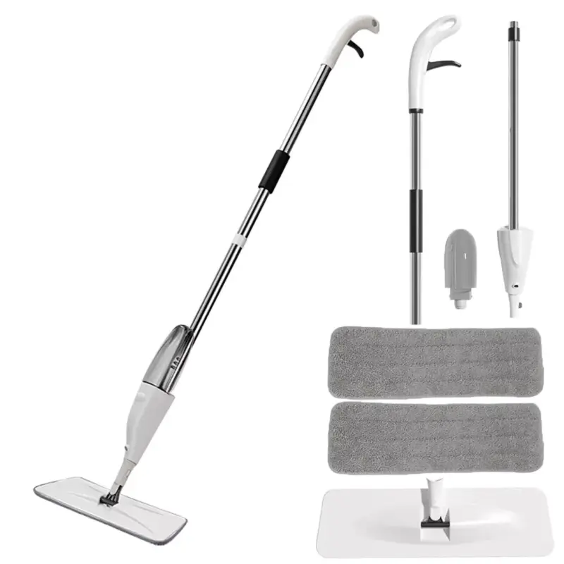 Spray Mop Microfibre Pad Floor Cleaning Mop for All floor types Bottle + 2 Pads