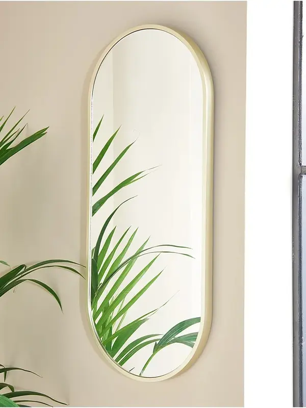 White Window Arched Mirror | Elegant Arch-Shaped Decorative Wall Accent true  mirror 5