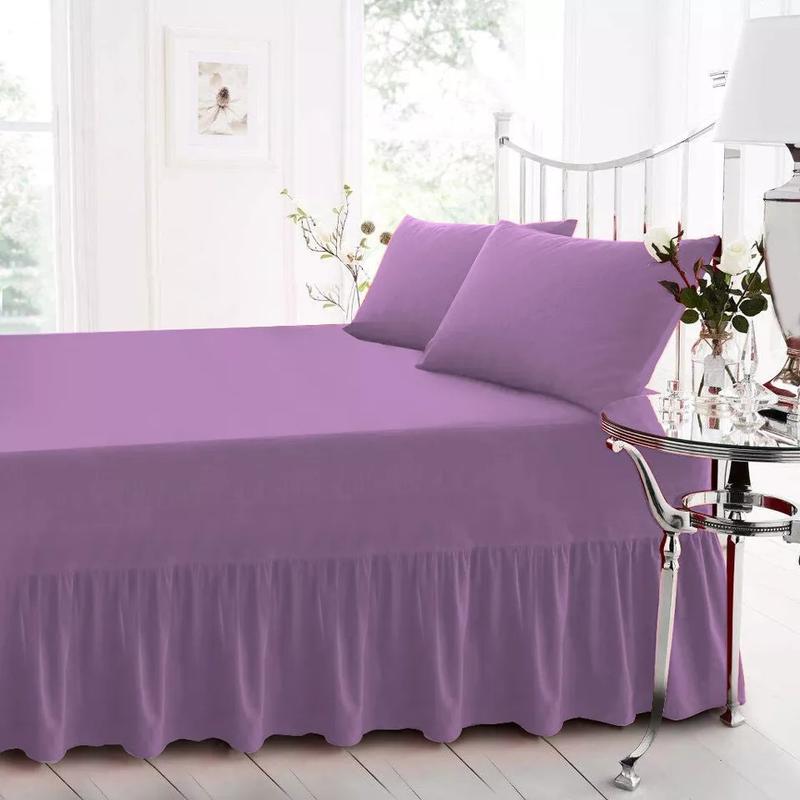 Extra Deep Fitted Valance Sheet Bed Sheets Single Double King Super King Size in Multiple Colors And Multiple Sizes ( Single, Double, King, Super King ) With Free Shipping and Free Return, Long lasting Quality fitted sheet deep fitted pillow  cases 8