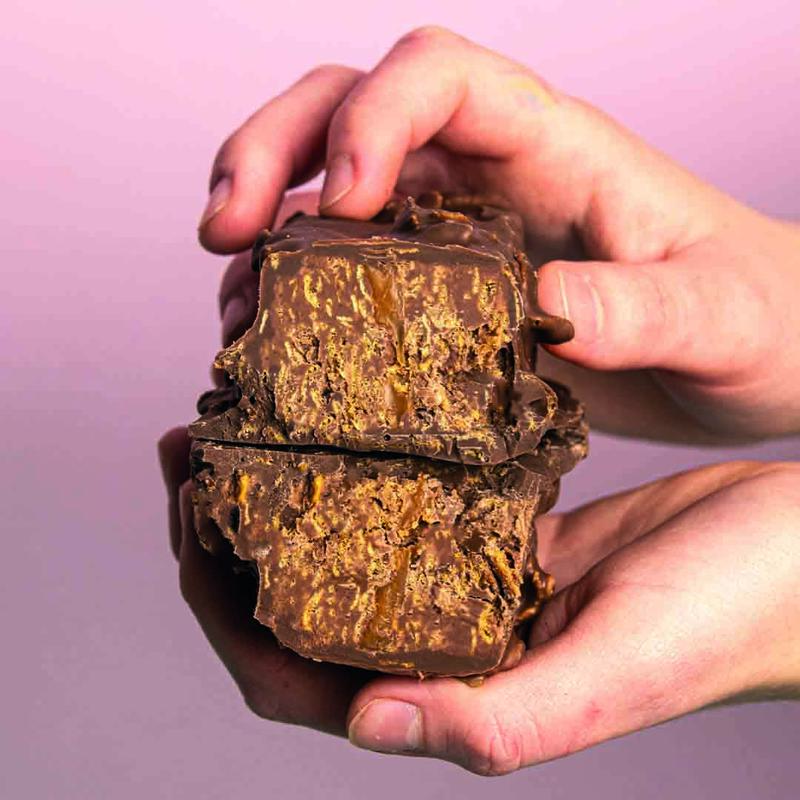 Ridiculously Rich Chocolate Cake Bars - Biscoff, Kinder or Cornflake 2