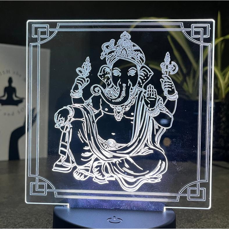 Hindu Deities Acrylic LED Light Up Frame 0