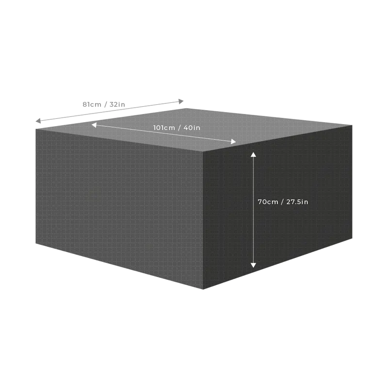 All Sizes Oxford  Rectangular Cover Fits Rectangular Furniture Sets 100cm to 300cm 3