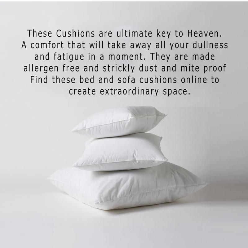 Pack of 4 Extra Deep Filed All Sizes Cushion Pads Inserts Fillers Scatters Soft cushions 5
