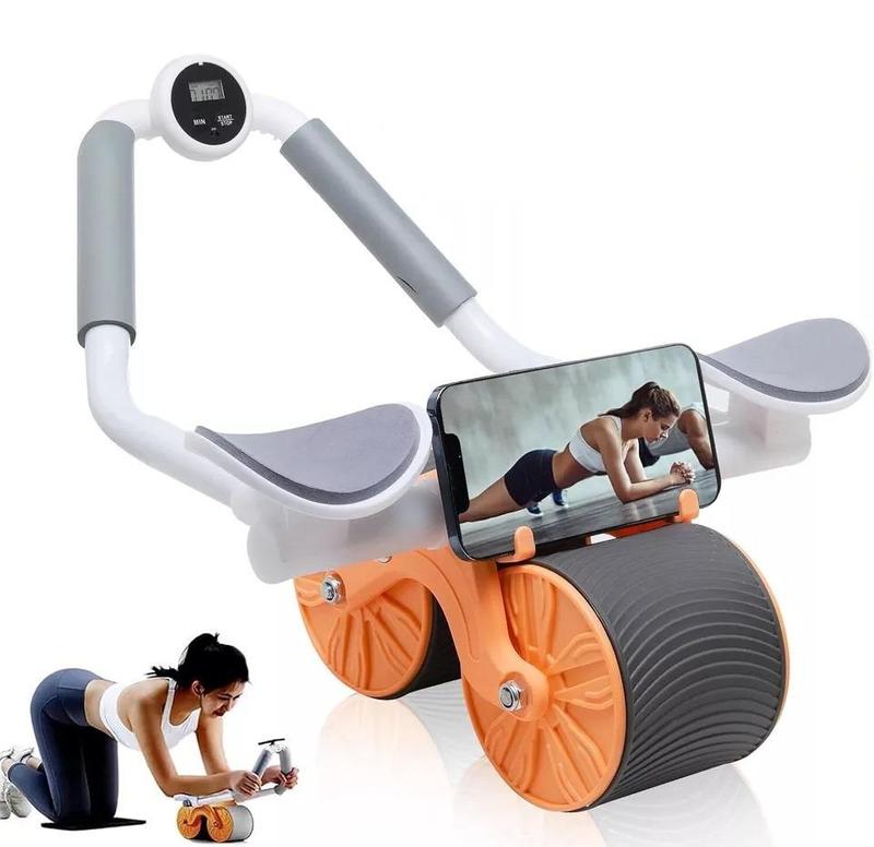 Wheel Automatic Rebound Elbow Support Fitness AB Roller Training 3