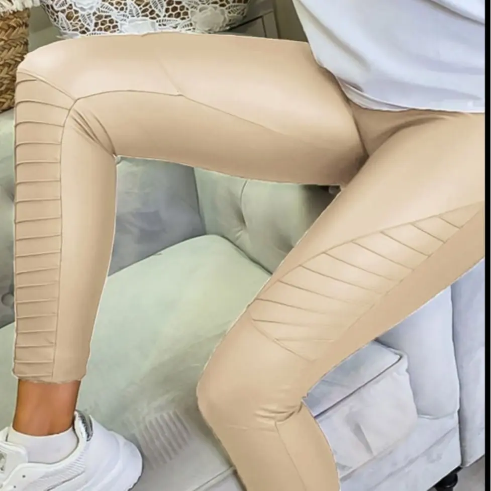 biker leggings uk 8-22 Fleece lined Chic Basic Fit affordable