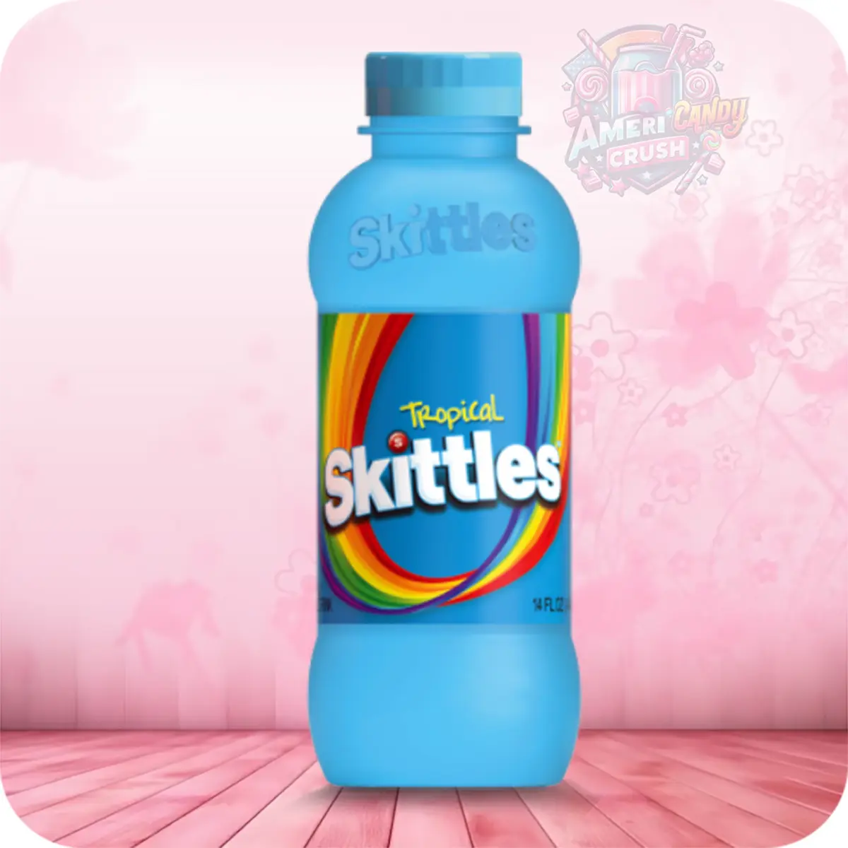 SKITTLES DRINK 14OZ PLASTIC –  PLASTIC BOTTLES 4 FLAVOURS Soda Beverage