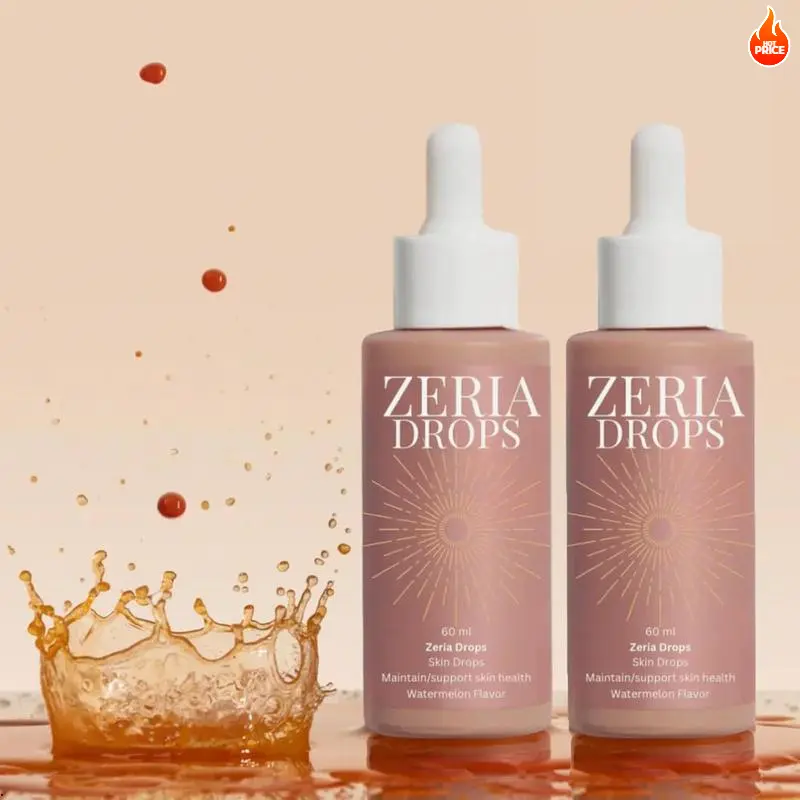 Sunless Tanning Drops - ZERIA Drops Naturally Boost Melanin Production to Enhance Natural Skin Tone - Glow Without Sun Damage, Hydrating Bronzer Drops for Face and Body Beauty Moisturize
