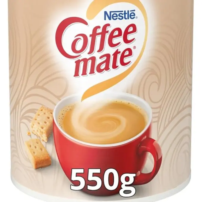 Nestle Coffee Mate Bundle - 4x 550g Coffee Whiteners for Smooth Creamy Flavor - Milk, Creamer, Beverage 1