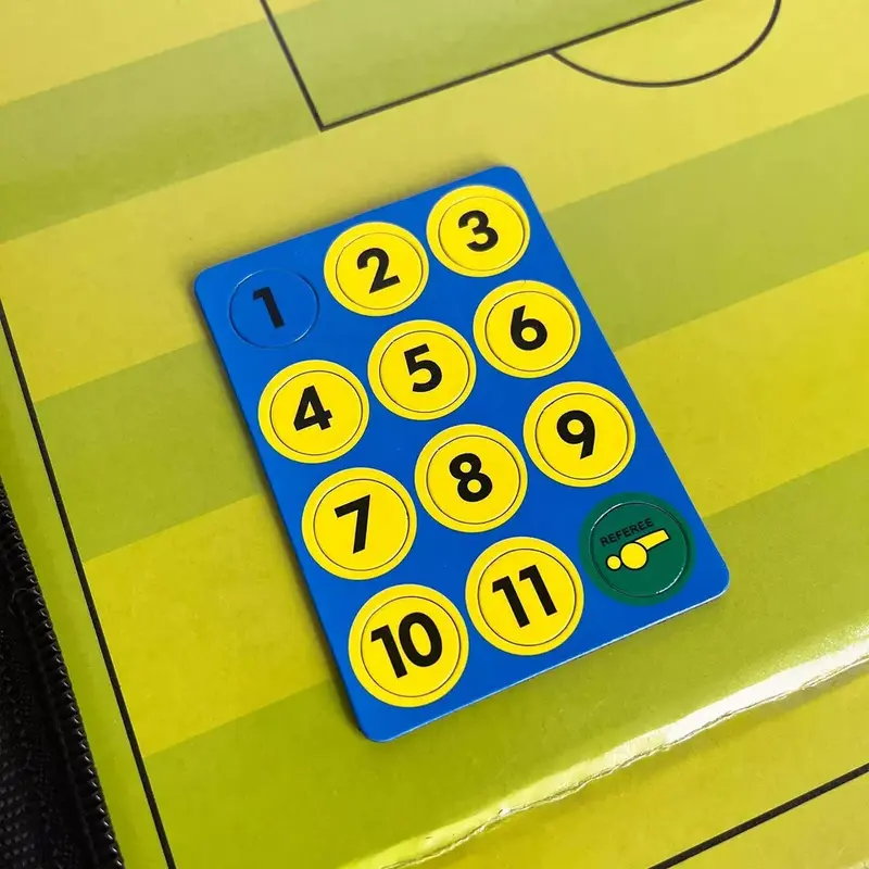 Magnetic Football Tactics Board Coaching Tactic Training Board Book Folder A3 1