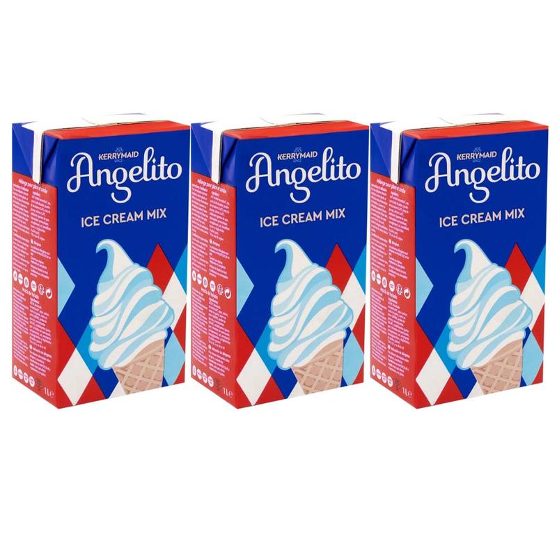 Kerrymaid Angelito Ice Cream Mix 1L x 3 0