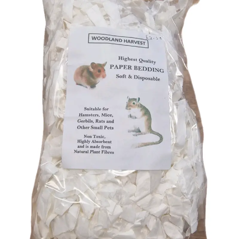 Woodland Harvest Paper Pet Bedding - Soft and Absorbent 1