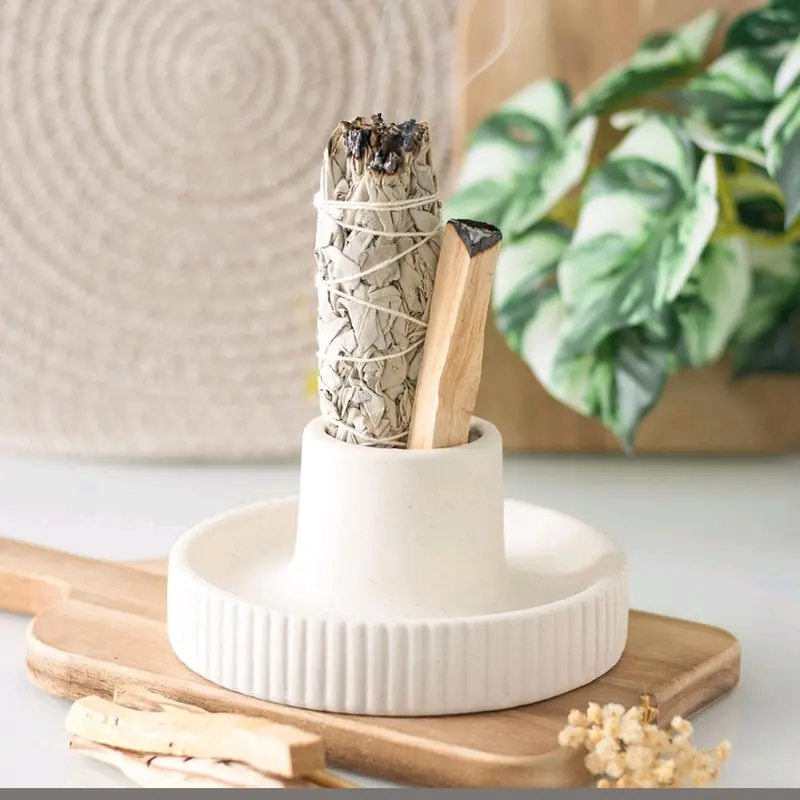 sage and palo santo holder for smudging Scent Fragrance 0