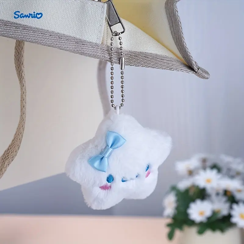 Sanrio New Style Plush Cartoon Sanrio Doll Hanging Star Melody Jade Guilo Mi Style Bag Pendant Halloween Party Decoration Pendant Party Decorative Kawaii Ornament Gift Birthday Gift, Sanrio 8