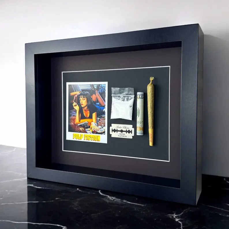 Pulp Fiction Poster – Mia Wallace, Quentin Tarantino Art | Not Real - Replica !