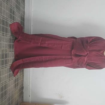 Product Review of Ladies 2pcs modest diamante cape and slip dress onesize uk 6-16 from F**a 1