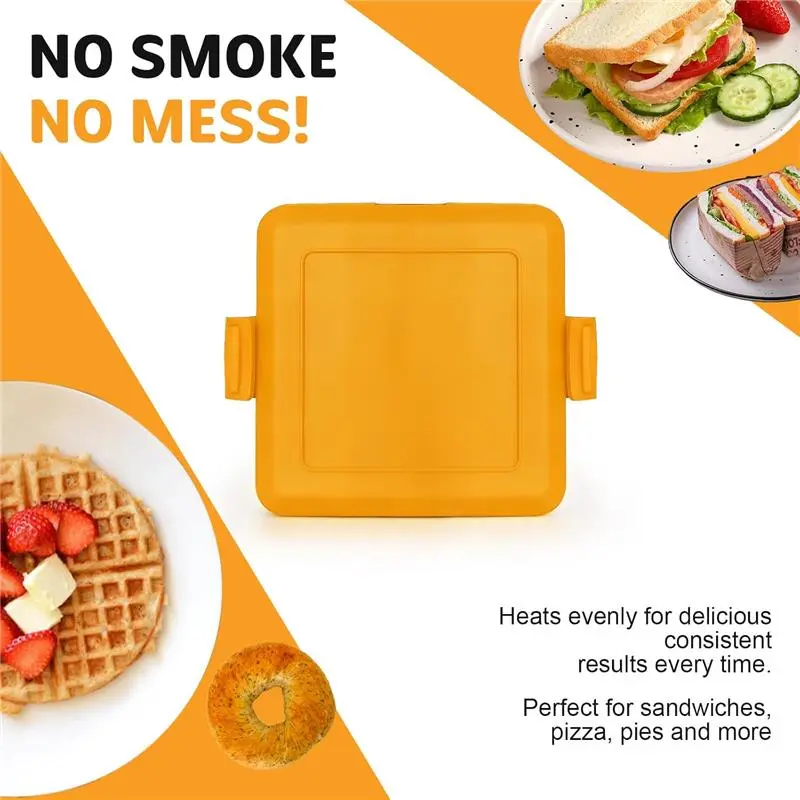 Sandwich Maker, Micro Microwave Toastie Maker, Versatile Small Toaster 1