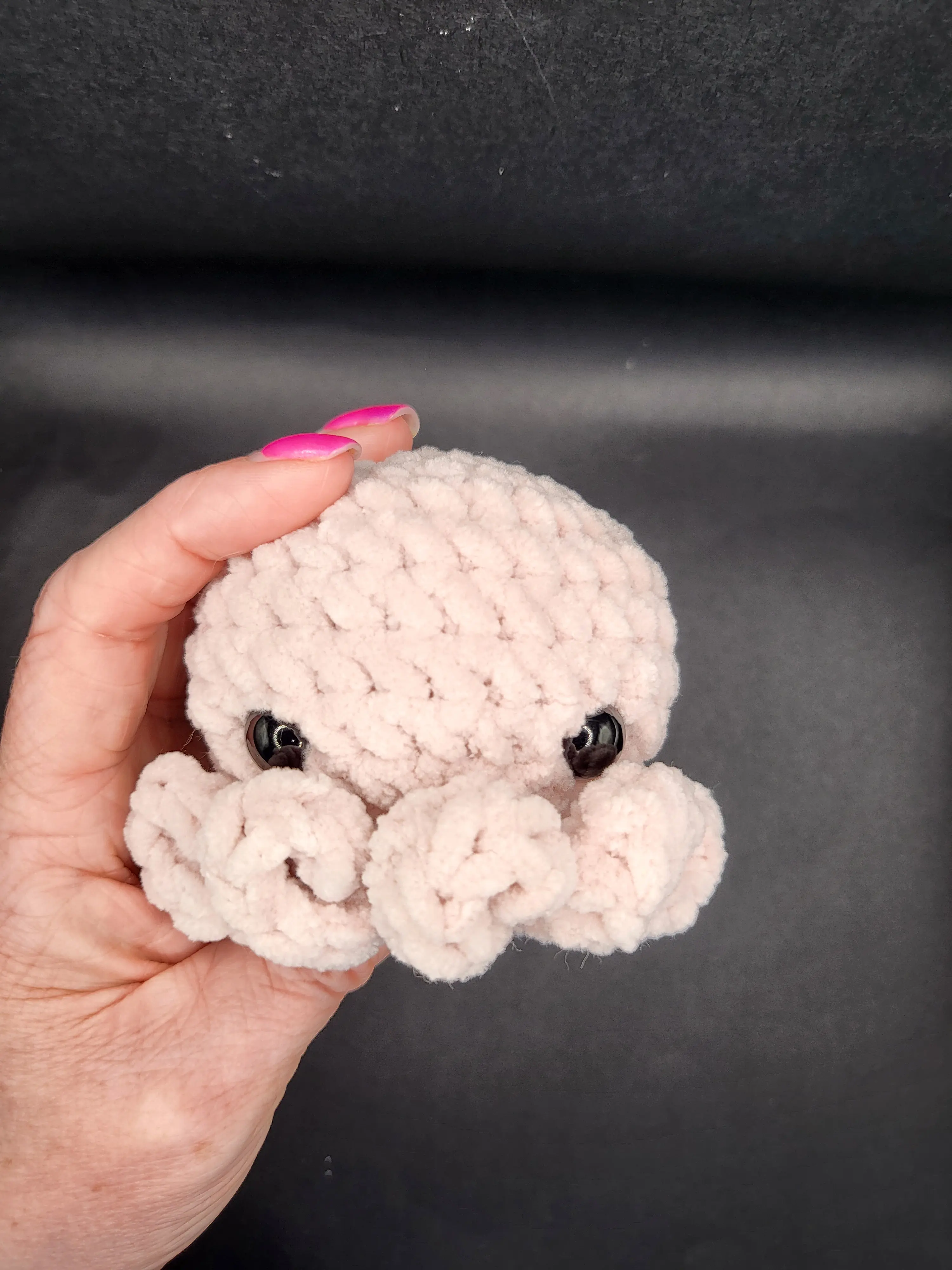 Plush Crochet Octopus - Medium in size. Various colourways