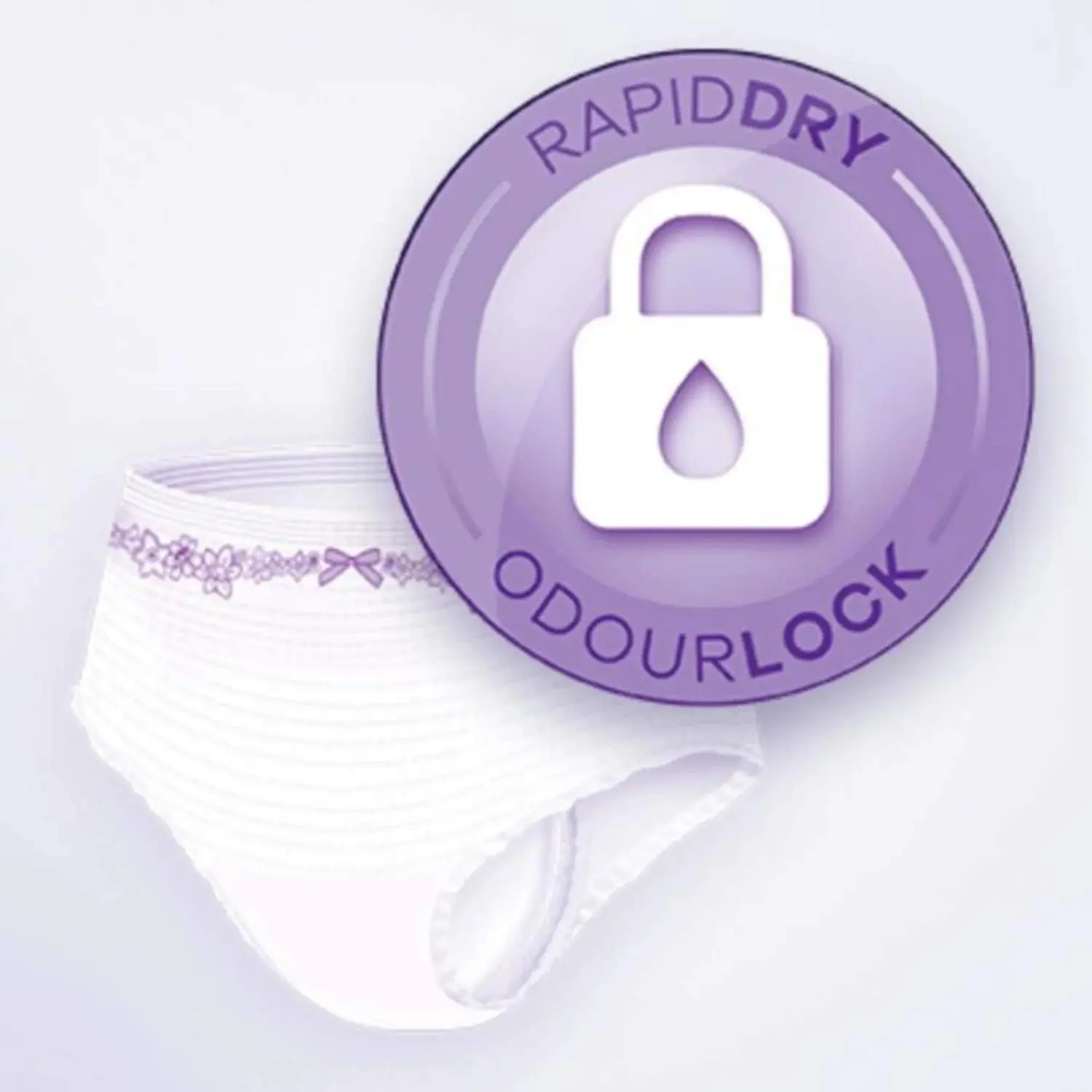 Always Discreet Medium Plus 9 Pants for Sensitive Comfort