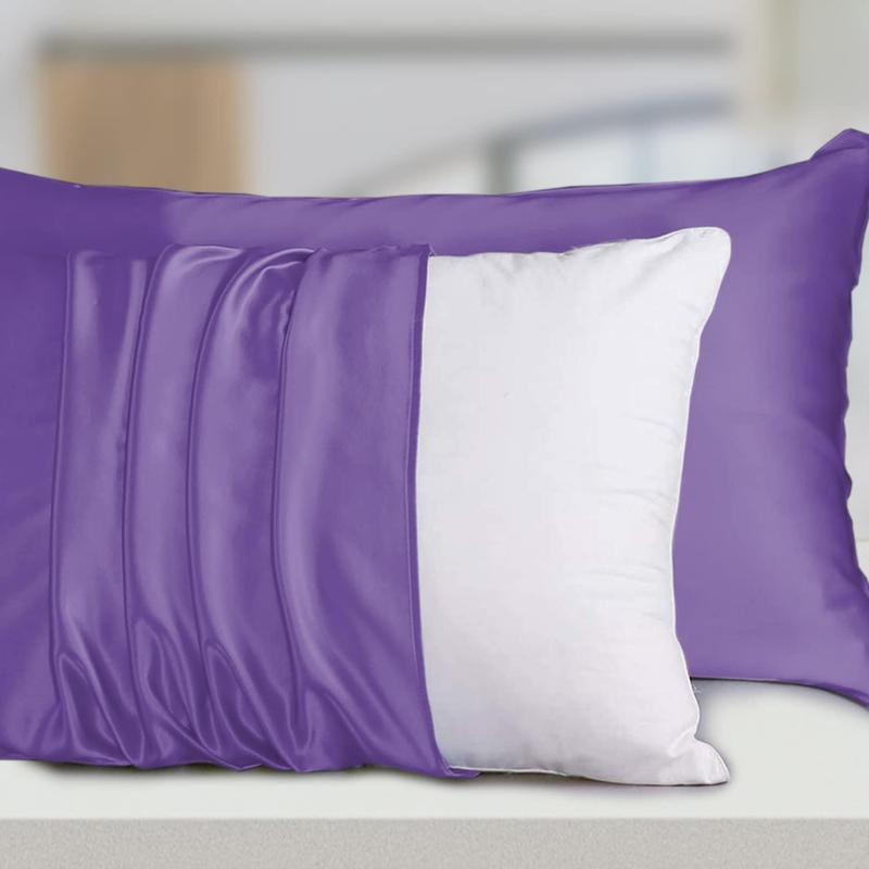 Pillowcases Pack of 2 - 22 Different Colours Polycotton Silk Easy Bed Pillow Cover - Cool and Comfortable Pillow Case - Percale Soft Pair of Pillows - 2 Pack Pillowcases Ultra Soft Comfy Premium Quality Plain Pillow Case Cover For Bedroom Pillowcases Pair 2
