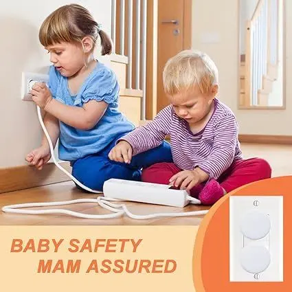 10 Pack Plug Socket Covers UK, Child Baby Plug Socket Covers for Sockets UK 5
