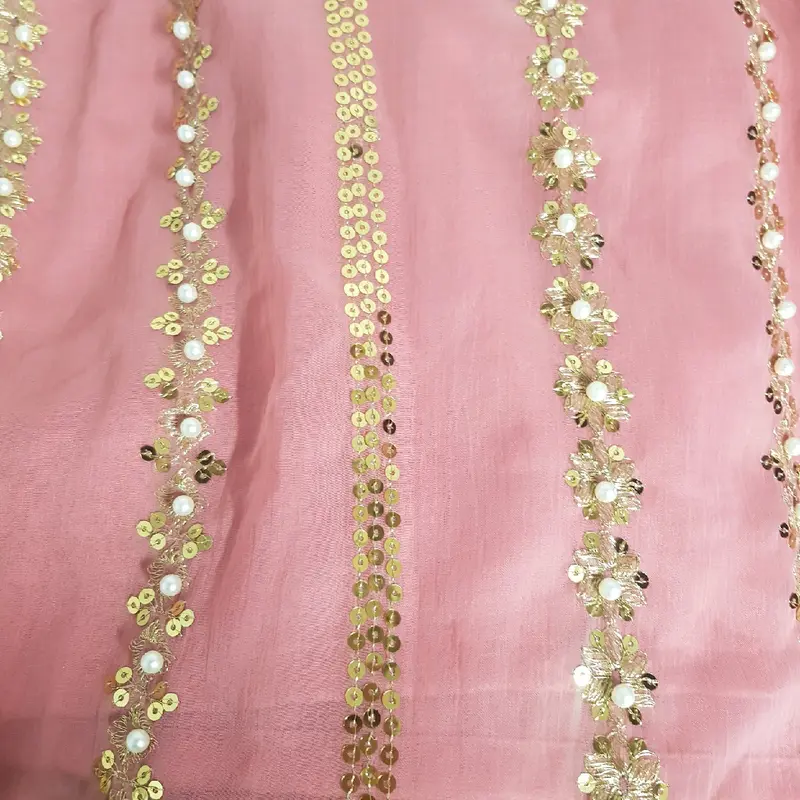 Eid collection  by Hania amir chiffon pearl collection tailor made suits 3
