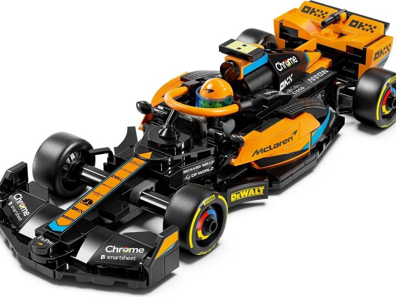 LEGO Speed Champions 2023 McLaren Formula 1 Race Car Toy for 9 Plus Year Old Kids, Boys & Girls who Love Independent Play, Buildable Vehicle Model Set, Kids' Bedroom Decoration, Birthday Gift 76919 8