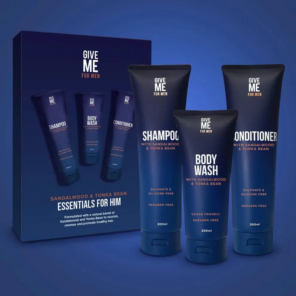 Give Me- Sandalwood & Tonka Bean Essentials For Him - Comfort Haircare