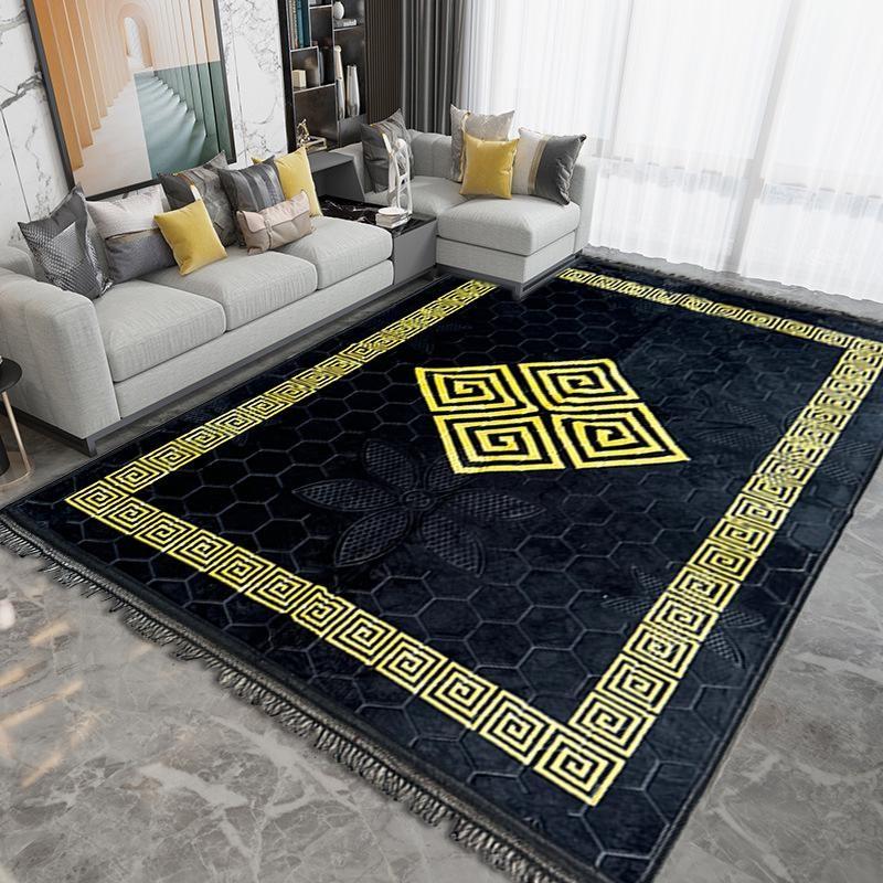 Product Introduction of DIAMOND SHAPED GREEKY NON SLIP MACHINE WASHABLE GREEKY DESIGN SOFT 160X230CM AND 200X300CM 4