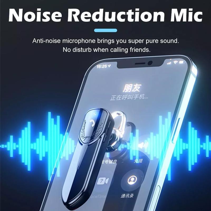 Wireless Stereo Bluetooth Headphones for Business and Hands-free Use - Electronic, Audio Chargeable  Charging Headset 4