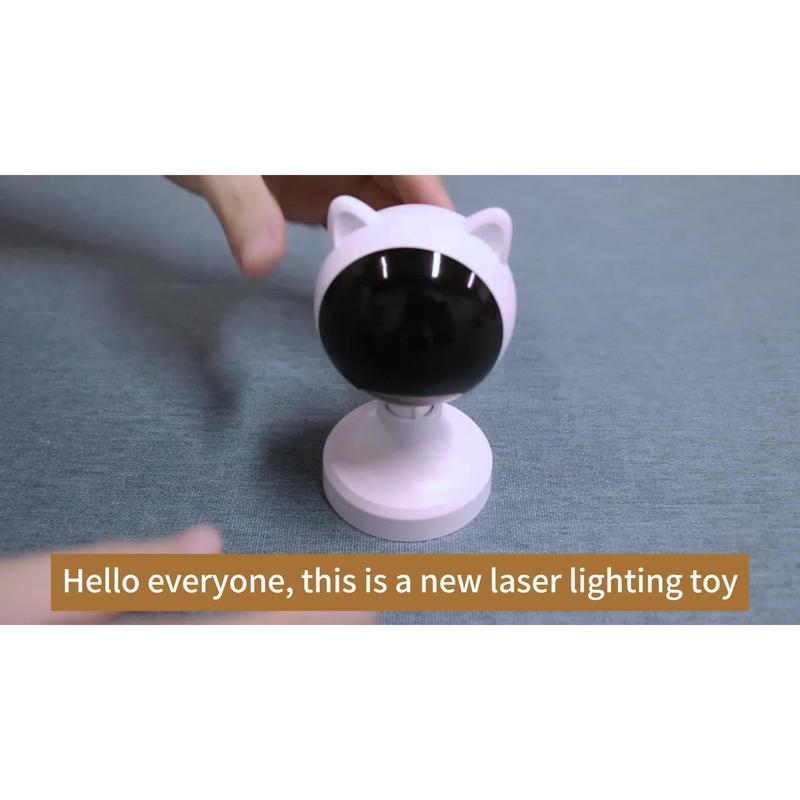 Portable USB Rechargeable Laser Cat Toy - Safe Low-Power Light for Indoor Interactive Play 5