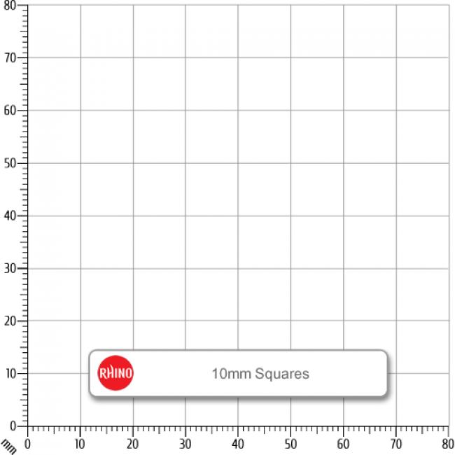 Rhino A4 School Exercise Books 10mm Squared Pack of 10 2