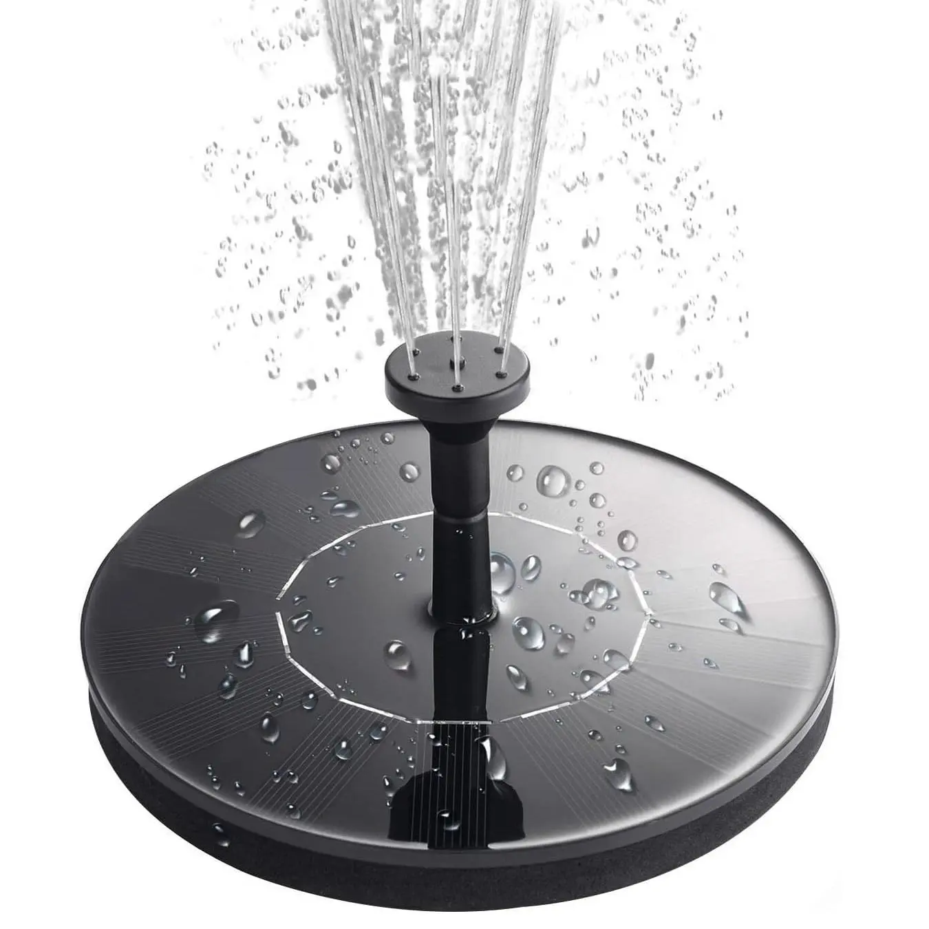 Solar Fountain for Outdoor Garden and Pool - Solar Powered Water Feature
