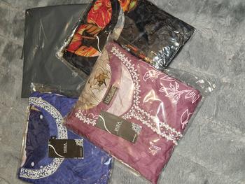 Product Review of ASHYANA ‘Vol 21’ | Embroidered Handwork Linen 3pc Readymade  | ARD02 from 💞**1 0