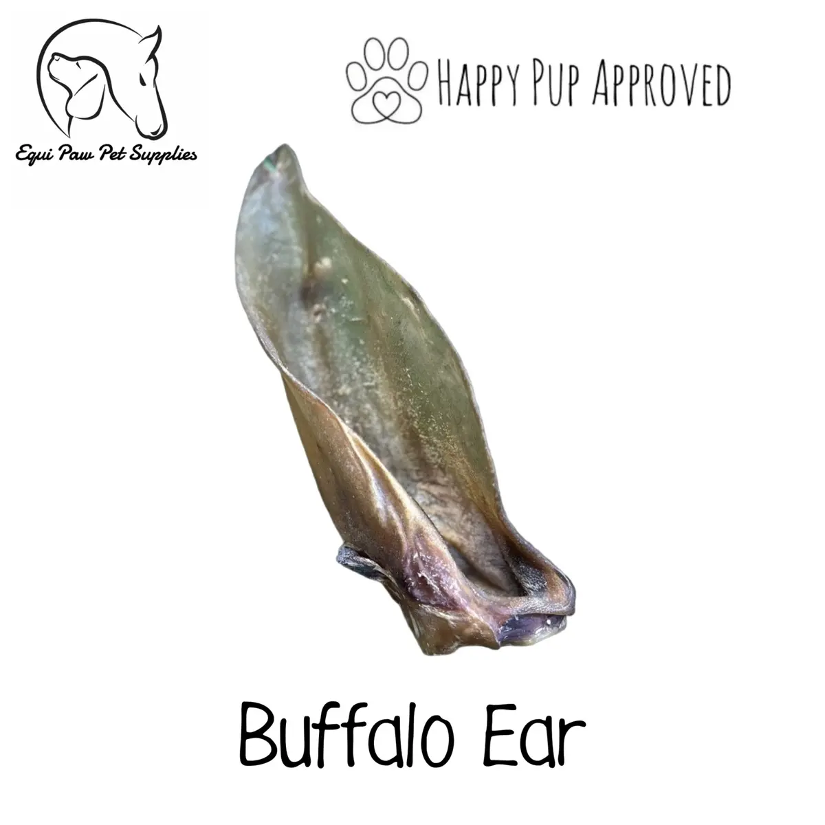 Large Buffalo Ears - Low in fat natural dog treat