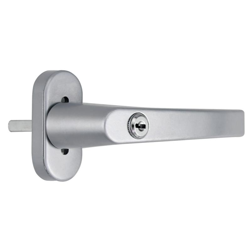 Product Introduction of 4Pcs Window Handle Key Locking Silver Universal Aluminum Double Glazing Fitting 22
